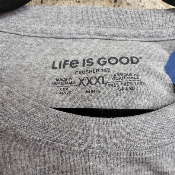 Mens NWT Life is Good Long Sleeve Tee size 3X - Picture 3 of 3